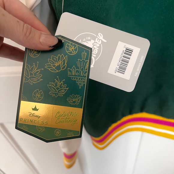 Disney's The Princess and the Frog Tiana "Dreams do come true" Varsity Jacket - Picture 8 of 9